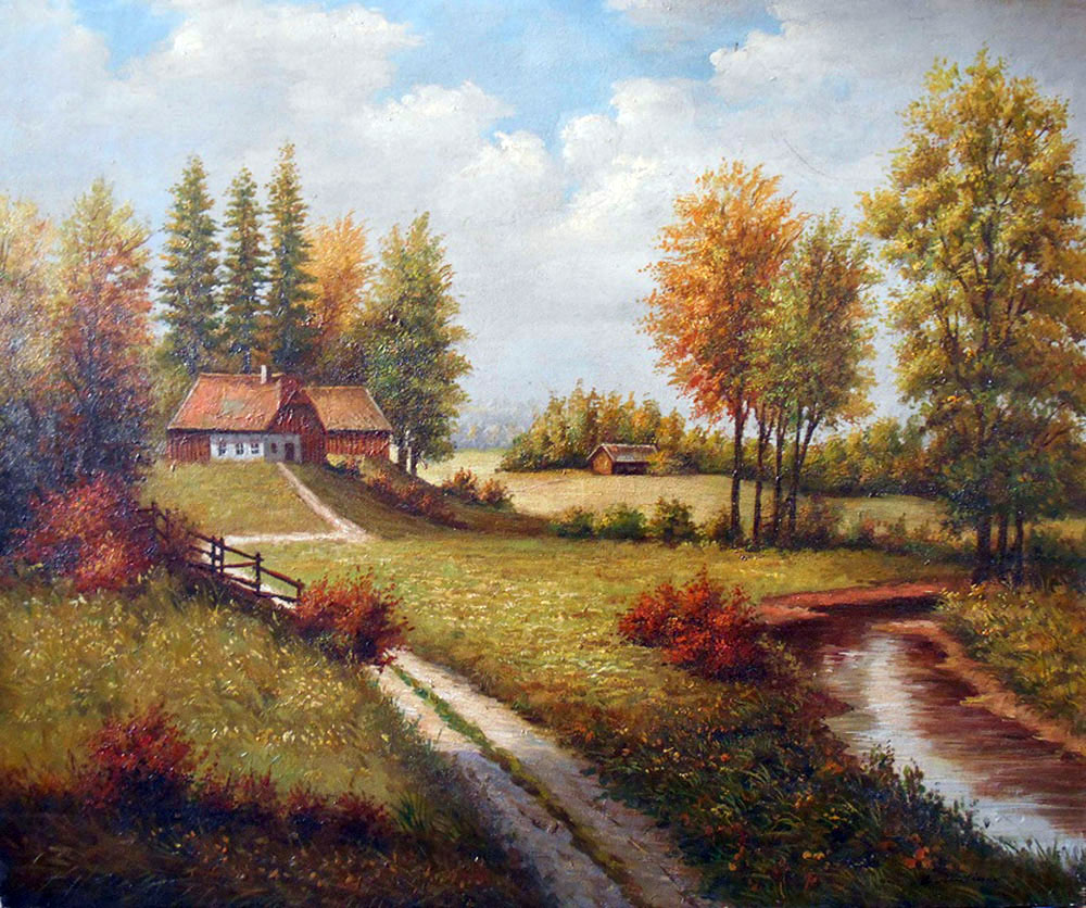 paysage/50cm x 61cm /1135-T2